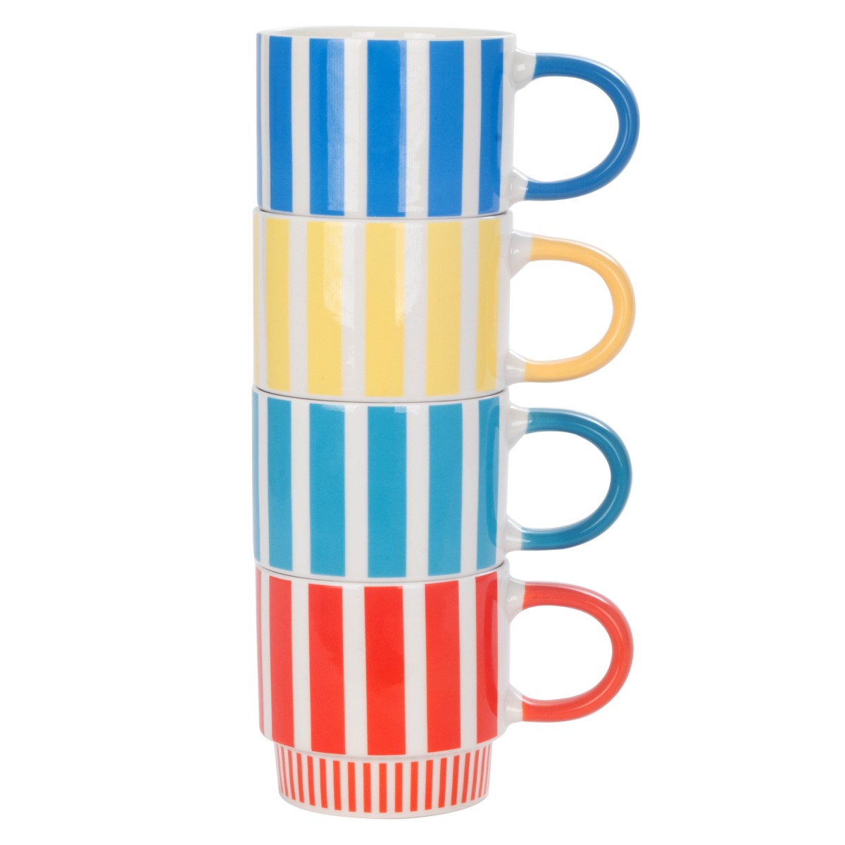 CERAMIC STRIPE MUGS - Image 2