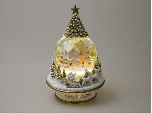🎄 Illuminated Snow Globe with Christmas Tree – Born to Sparkle - Image 2