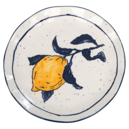 PORCELAIN LEMON DESIGN PLATE