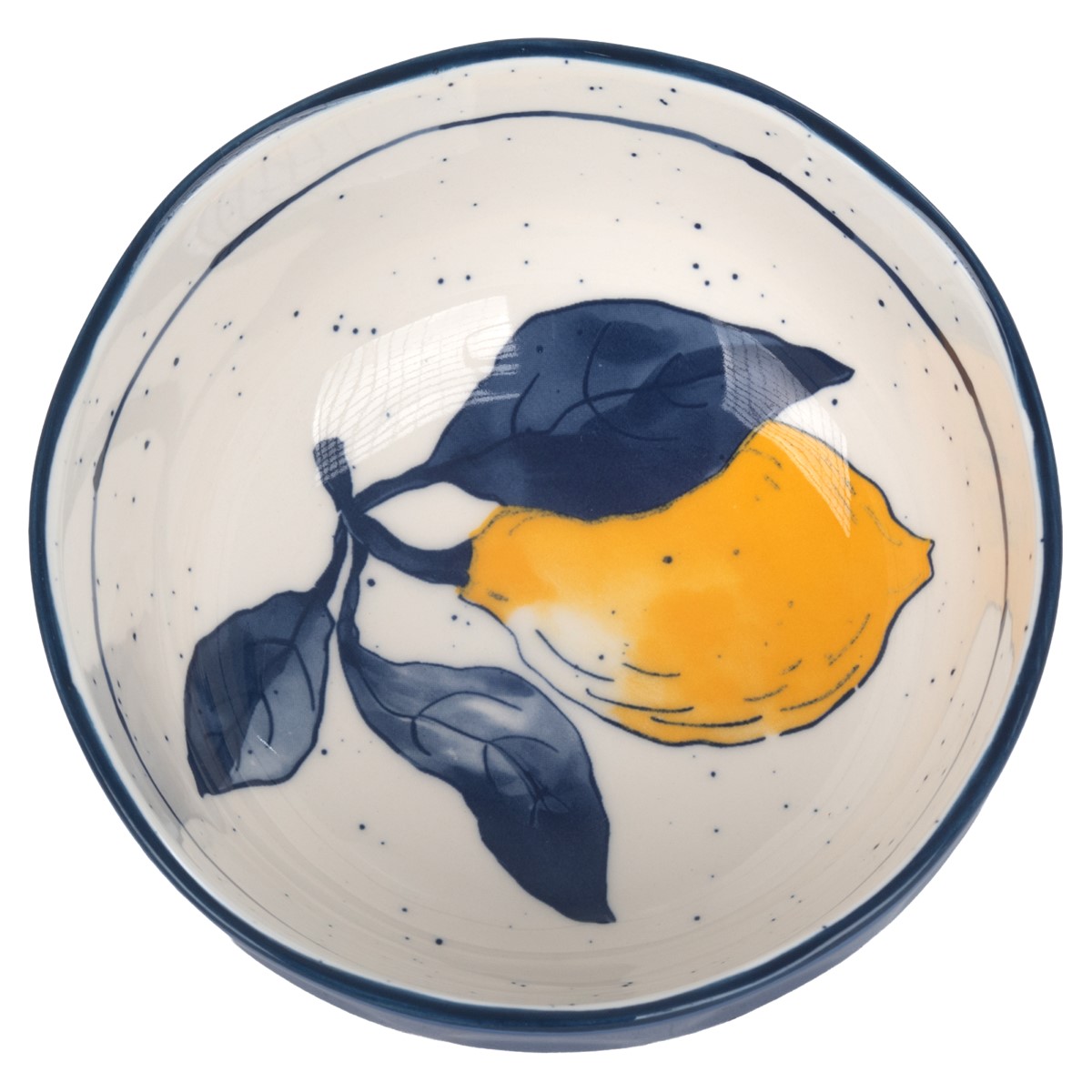 PORCELAIN LEMON DESIGN BOWL - Image 2