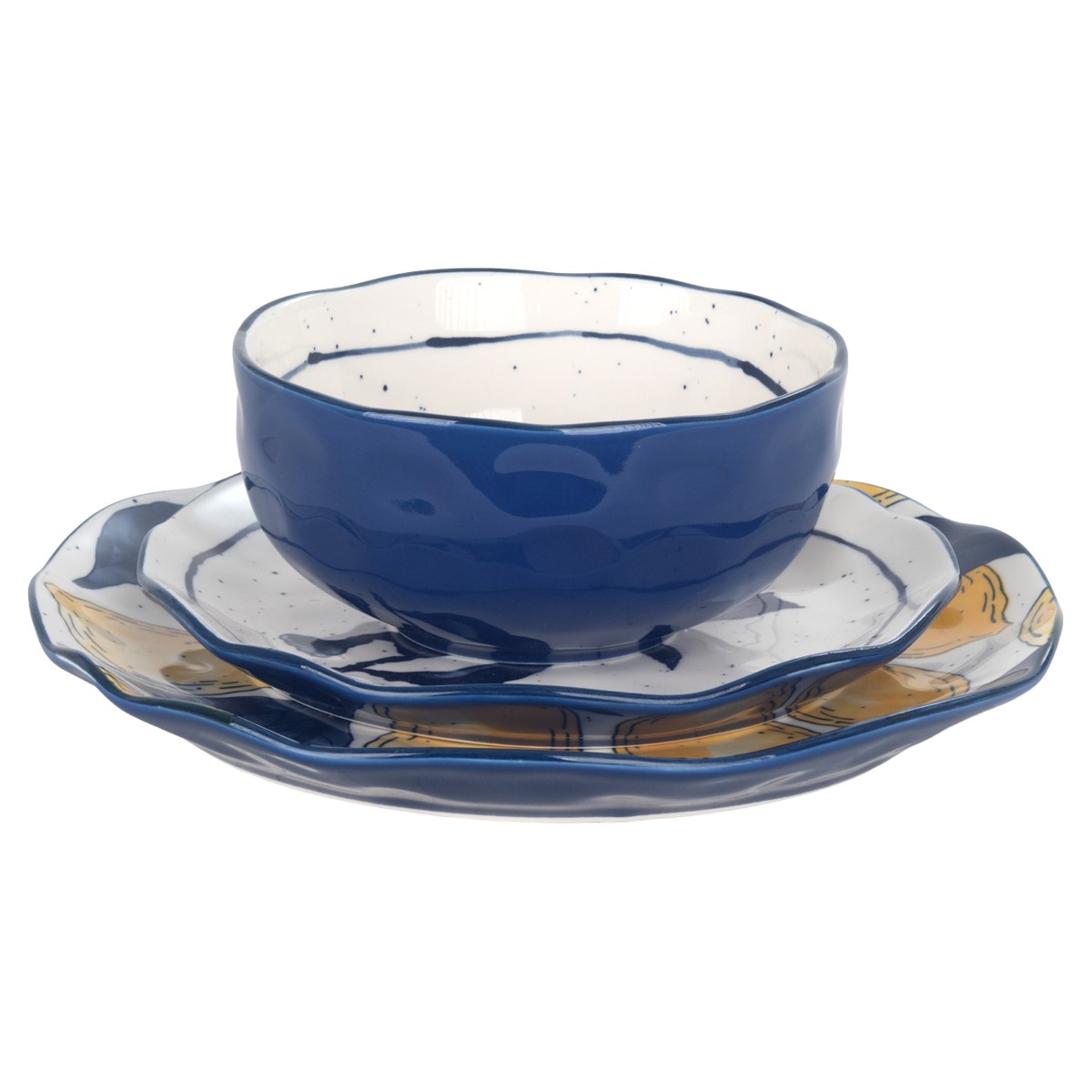 PORCELAIN LEMON DESIGN BOWL - Image 5