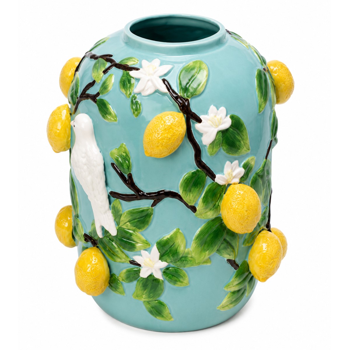 Lemons Design Big Vase - Image 2