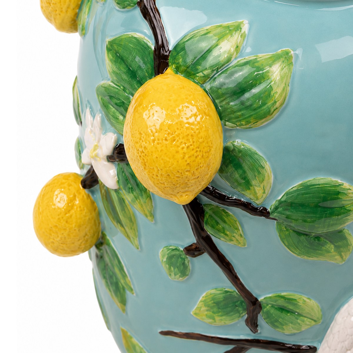 Lemons Design Big Vase - Image 3