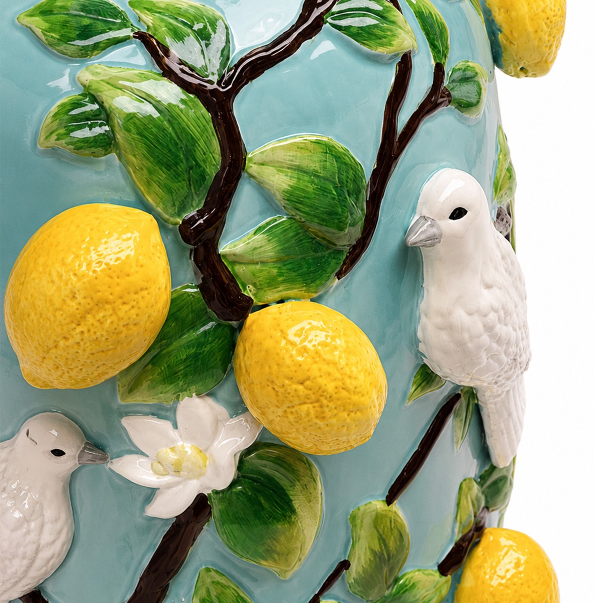 Lemons Design Big Vase - Image 4